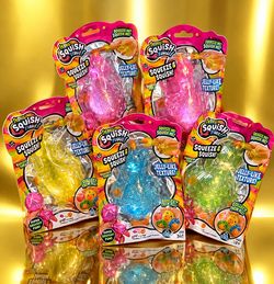 The Original Squish Squeeze Squishy Toys – Set of 5