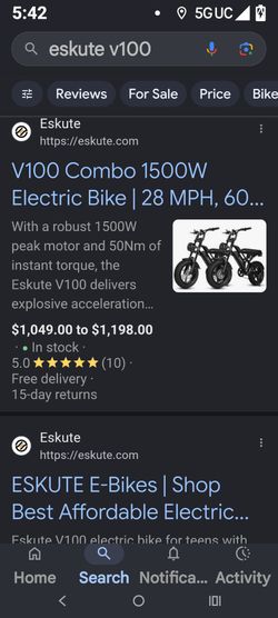 Electric bike