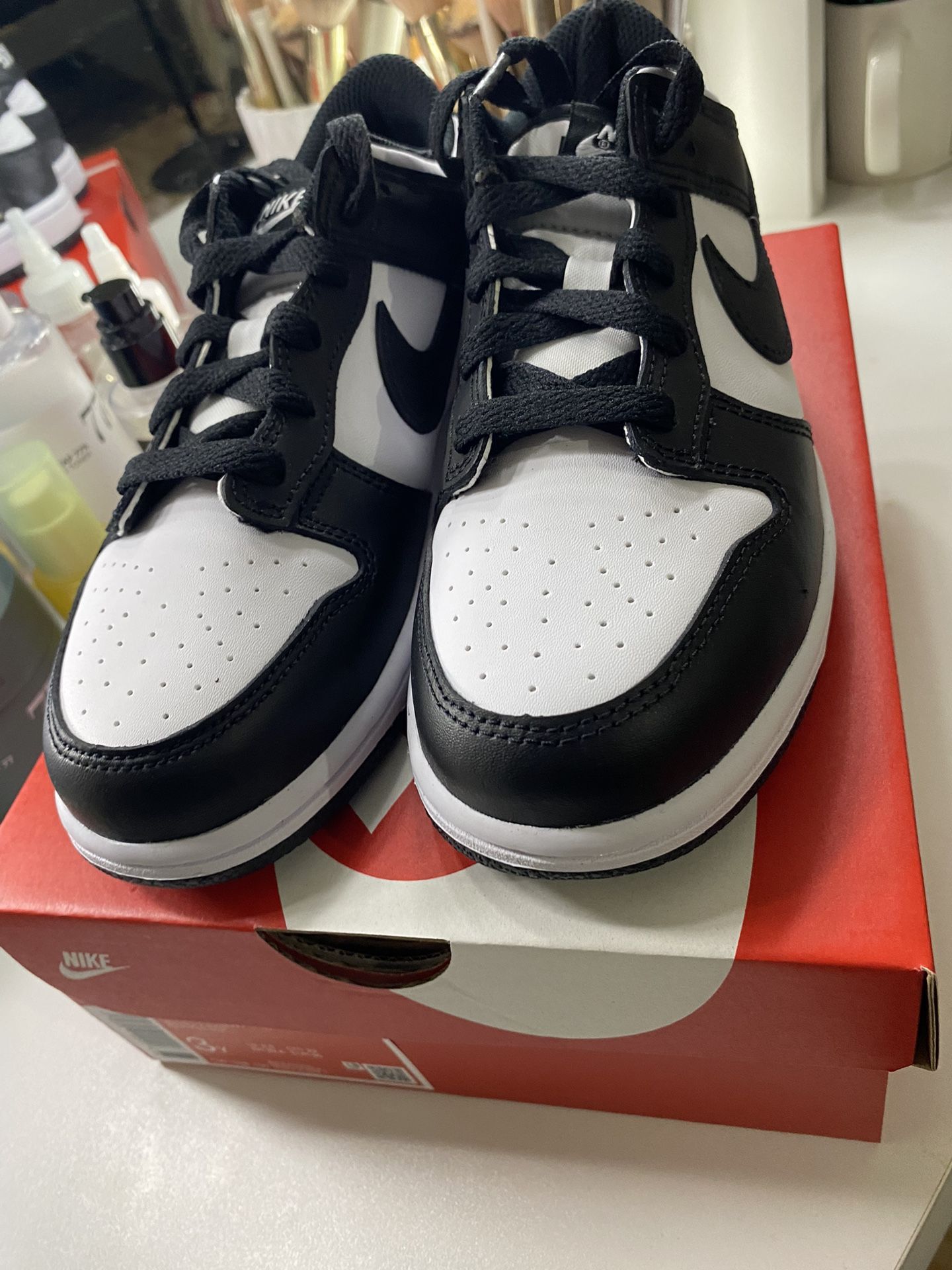 Nike Dunk Low Panda All Preschool Sizes Available!