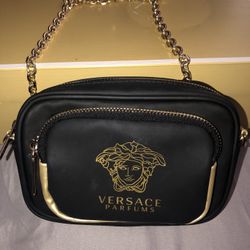 Versace crossbody Purse Used Only Twice Like New