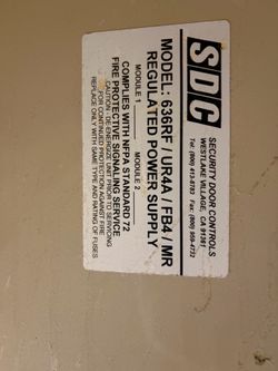 SDC 636RF Power Supply Unit Brand New