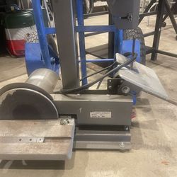 Belt And Wheel Sander Works Great 