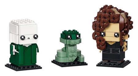 Lego Voldemort Nagini Bellatrix Brickheadz 40496