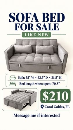 Sofa Bed in Excellent Condition