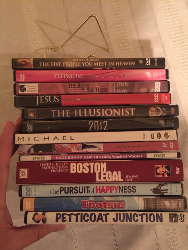 DVD Movies and Television Shows