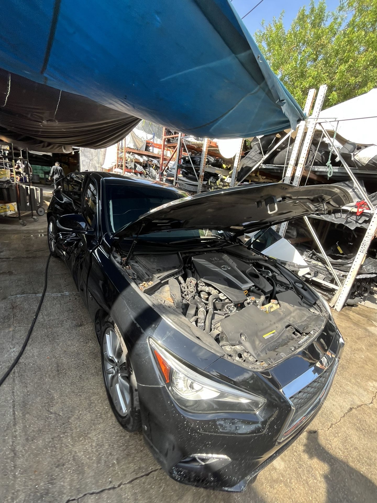 OEM 2018 2019 2020 2021 INFINITI Q50 3.0TT PART OUT