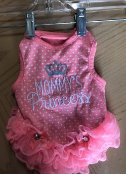 XS doggy dress