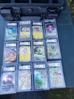 $100! Per Pokémon Or Yu-Gi-Oh Card . 3 Graded Brand New Cards My Cards My Prices. They Graded & ready for collection. 3 For $200!  Can be mix . Trade 