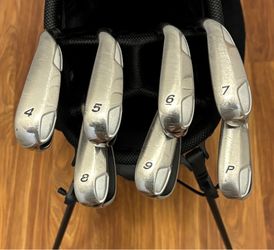 Taylormade Burner Plus Iron Set 4-PW with Stiff Flex Steel Shafts Irons