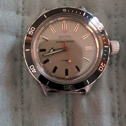Vintage Vostok Amphibian Russian USSR Mechanical Men's Watch