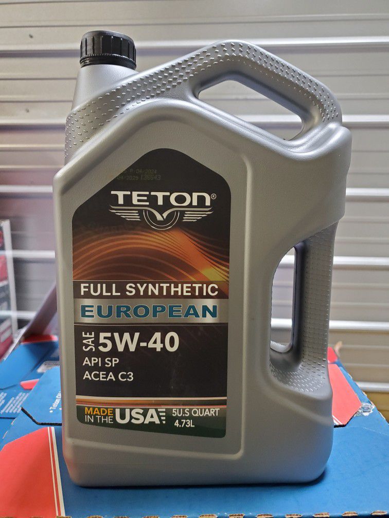 Special Price Motor Oil 5w40 Full Synthetic Europe Vehicle Case 3GAL 5QT High Quality Available 