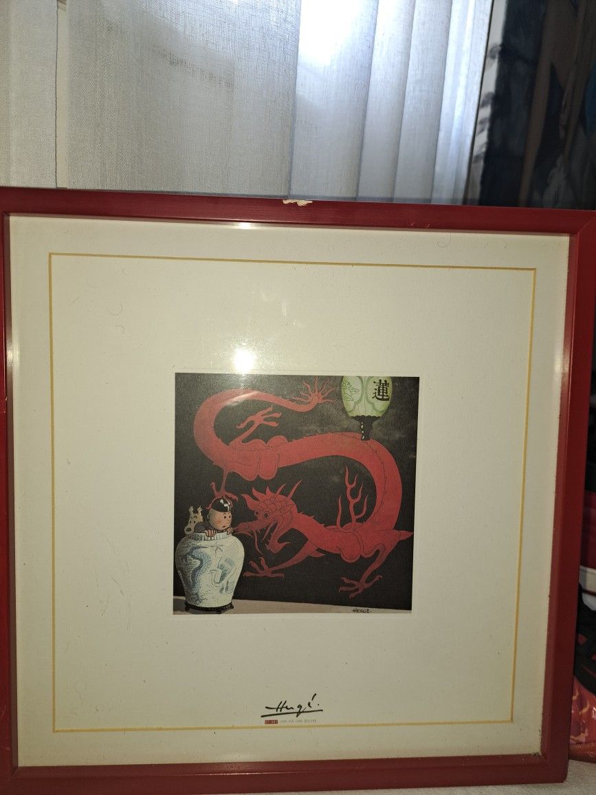 TINTIN LITHOGRAPH MOULINSART 2006