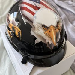 DOT Certified American Eagle Helmet