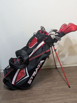 Callaway Strata Plus Mens   Golf Set- 10 Clubs w/ Stand Carry Bag & Cover RH