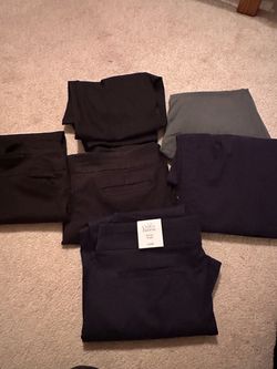 6 Croft & Barrow Women's Pants Sz 14 short Bundle