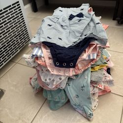 Baby Girl Clothes 3months Only 45 Outfits 