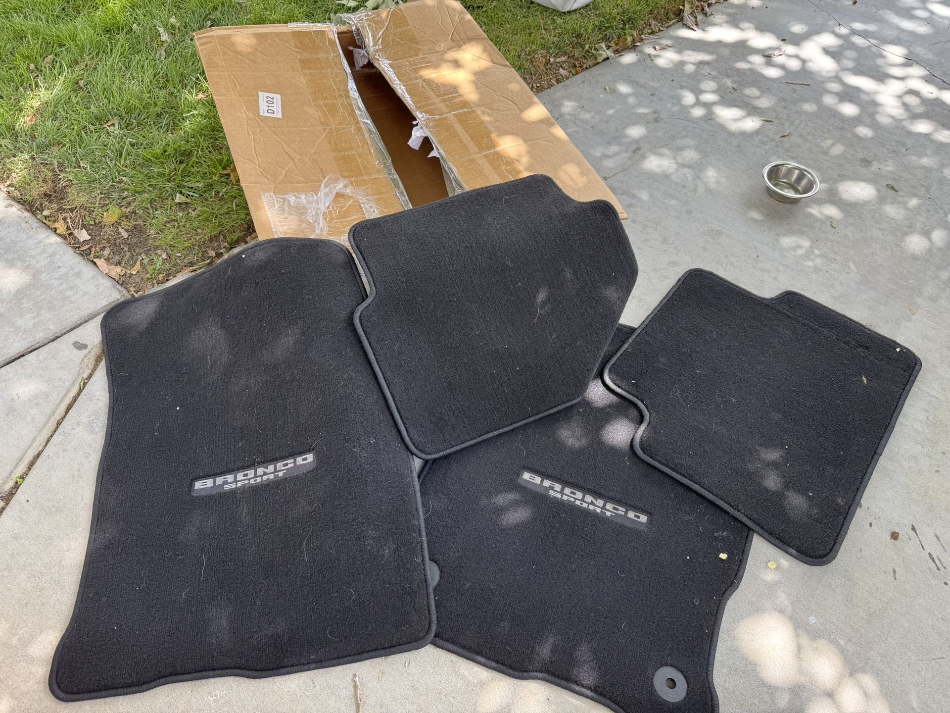 2021-2024 Ford Bronco Sport Car Mats OEM 