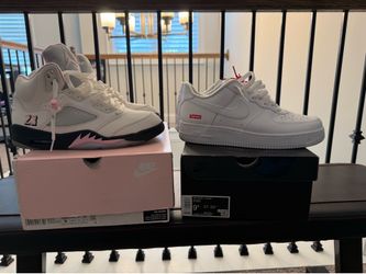 Air jordan 5 & Air Force 1 x Supreme