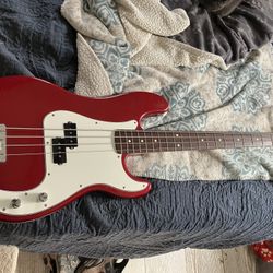 READ POST!!! Fender Precision P Bass MIM Made In Mexico Electric Guitar