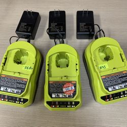 Ryobi New Charger $35 Each One Nuevos 