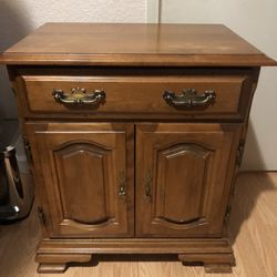Night Stand Real Wood , There are two