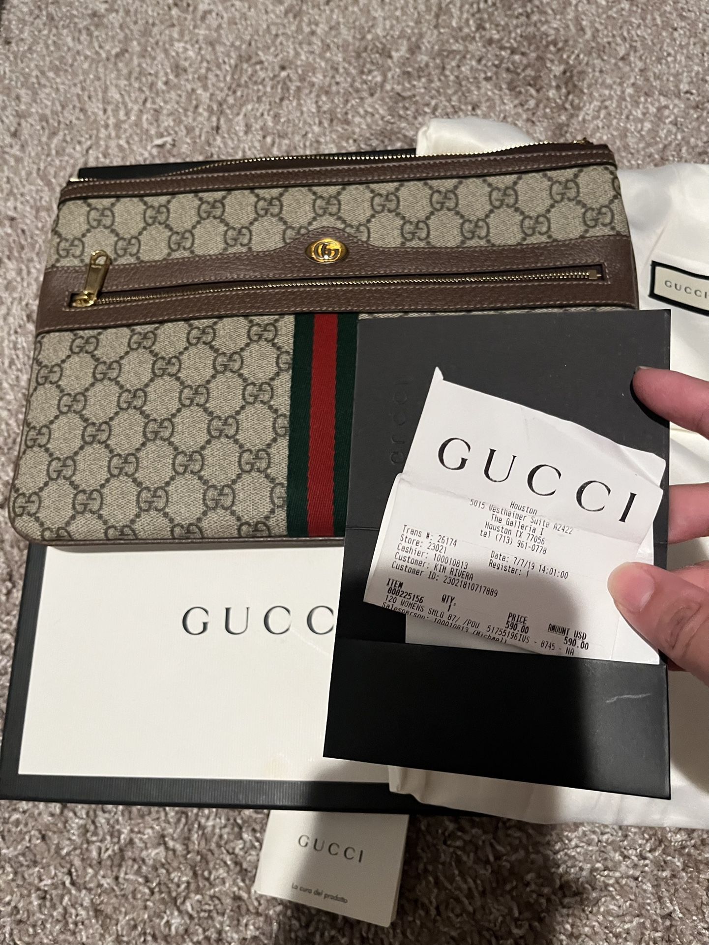 ❤️🤎Authentic Gucci Ophidia Pouch❤️🤎