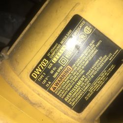 DEWALT DW703 Miter Saw