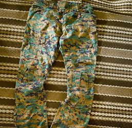 Tactical Combat Pants Men's Outdoor Cargo Hiking Hunting Trousers Waist 32W