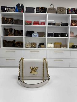Louis Vuitton Twist MM Epi Leather White
