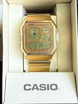 Casio Illuminator Gold Digital Watch