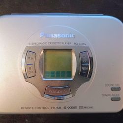 Panasonic Cassette Player 