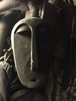 Hand Carved African Mask
