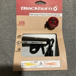Blackburn 200 Lumen Premium Bicycle Light Set