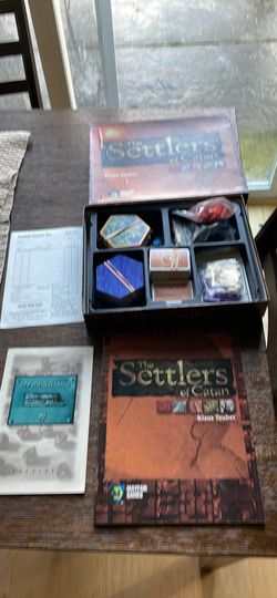 1st Edition Settlers Of Catan