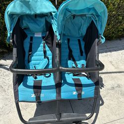 Zoe Double stroller -used On sale 