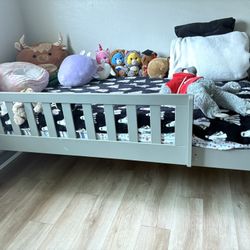 3 Piece Bunk Bed, Gray