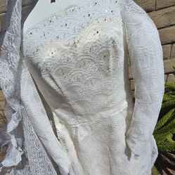 Vintage wedding dress