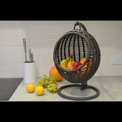 Wicker Hanging Basket 