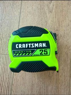 Craftsman High-Vis 25 ft Tape Measure