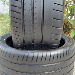 295/30/20 MICHELIN CUP 2.    99% TREAD