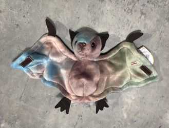 Vintage Batty The Bat (Tie-Dyed Version) New With Tag