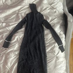 OFF-WHITE Turtle Neck Dress