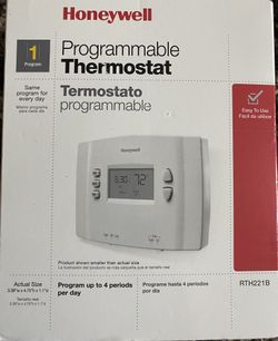 Honeywell programmable thermostat