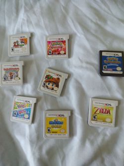 3DS games for Sale! Price varies per game