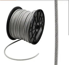 Everbilt
3/16 in. x 250 ft. Galvanized Vinyl Coated Steel Wire Rope