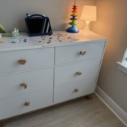 6 Drawer Double Dresser For Kids 