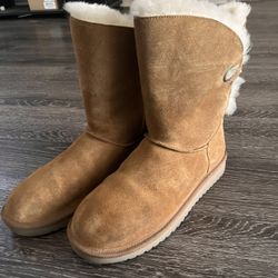 Koolaburra By Ugg Remley Short Fur Boot- Size 10