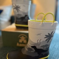 Kamik Kids Dinosaur Rain Boots