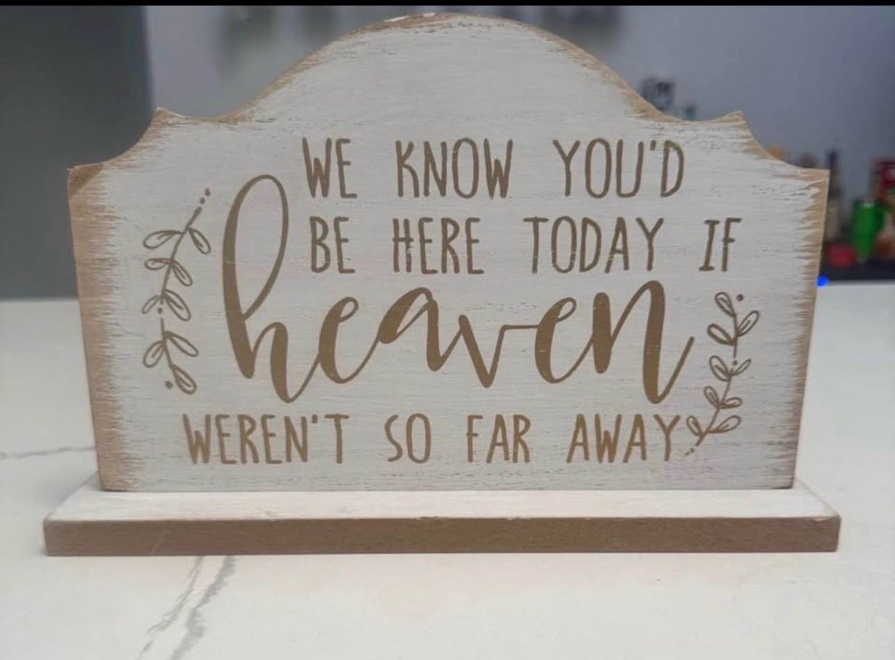 Wood Memory Sign