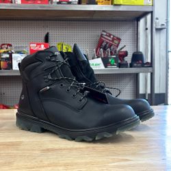Wolverine I-90 EPX Men's 6 inch Work Boots - Leather Composite-Toe - Black
